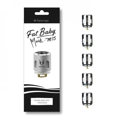 Fat Baby Mesh Replacement Coils by  (5-Pcs Per Pack)