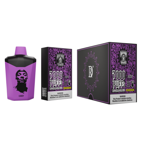 Death Row Vapes Special Edition 7000 Puffs Disposable (Box of 5) by Snoop Dogg