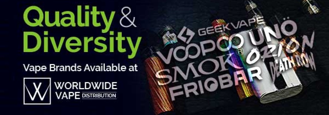 Quality and Diversity: The Range of Vape Brands Available at Worldwide Vape
