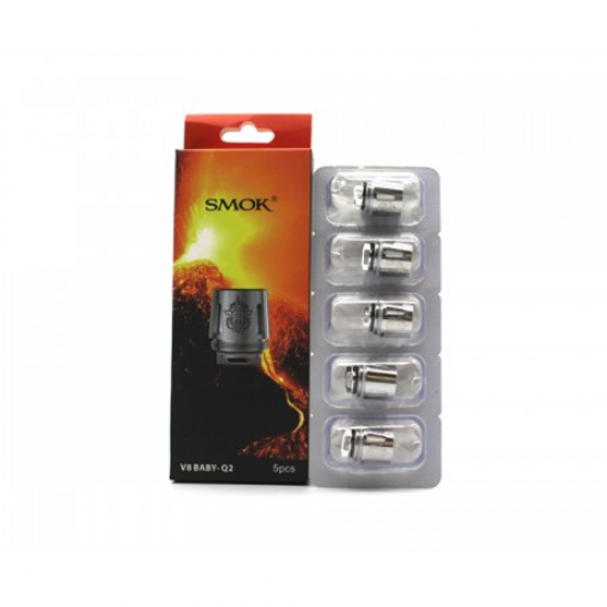 TFV8 Baby - Q2 Replacement Coils by Smok  (5-Pcs Per Pack)